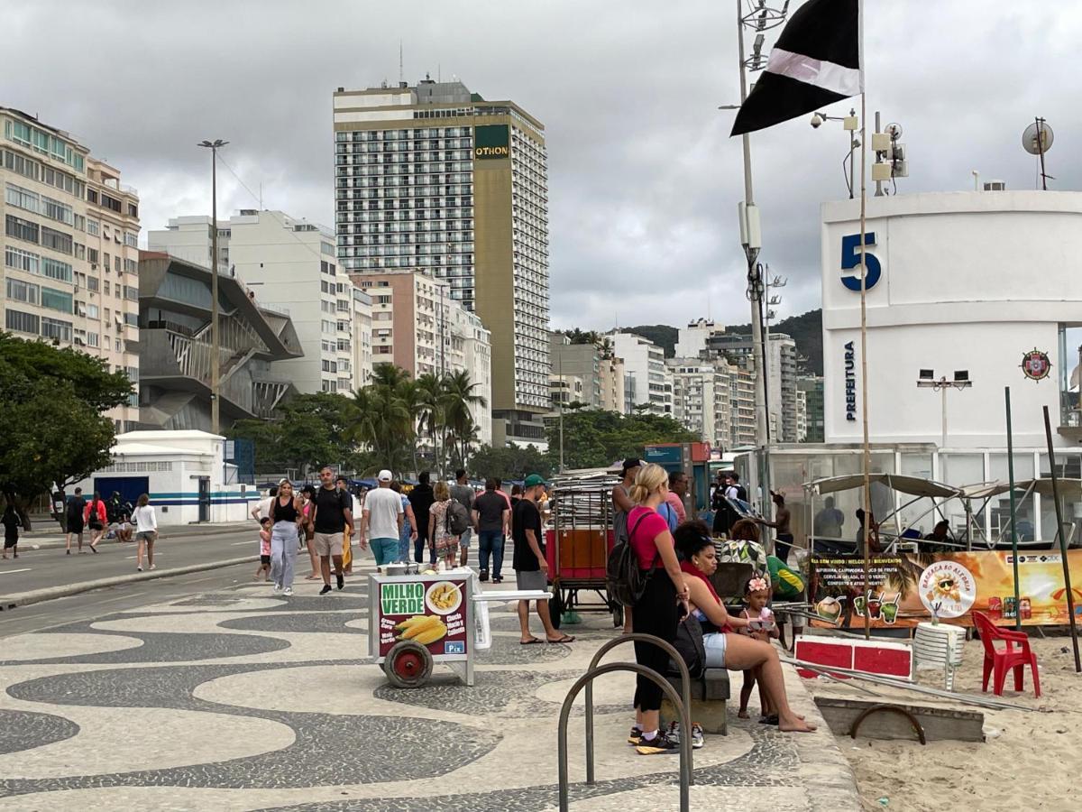 Apartamento Beira-Mar No Coracao De Copacabana! 리오데자네이루 외부 사진