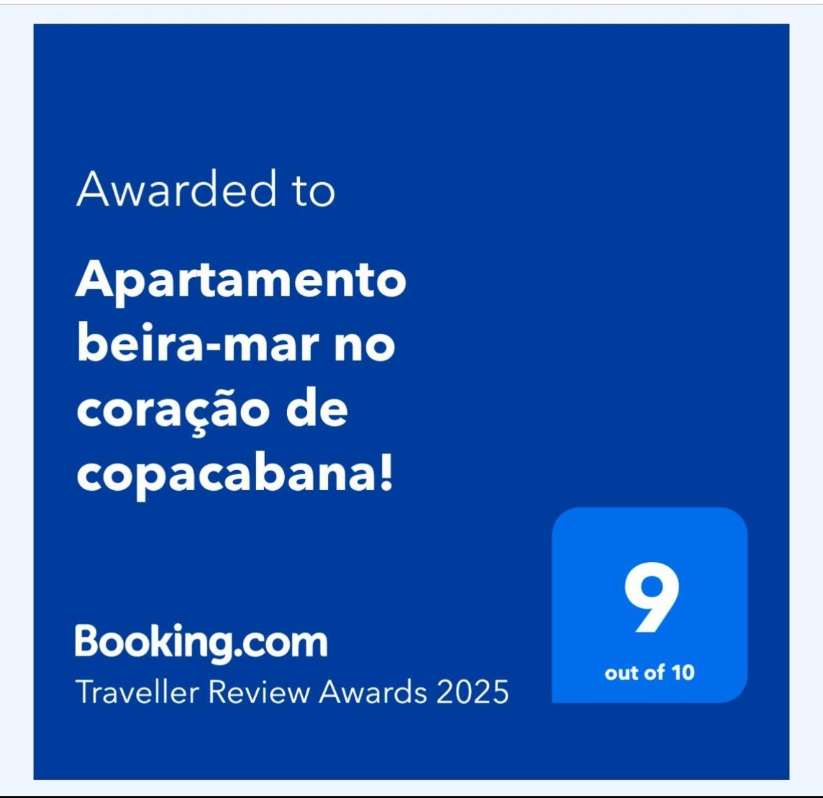 Apartamento Beira-Mar No Coracao De Copacabana! 리오데자네이루 외부 사진